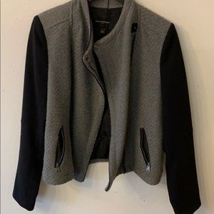 Banana Republic gray and black jacket